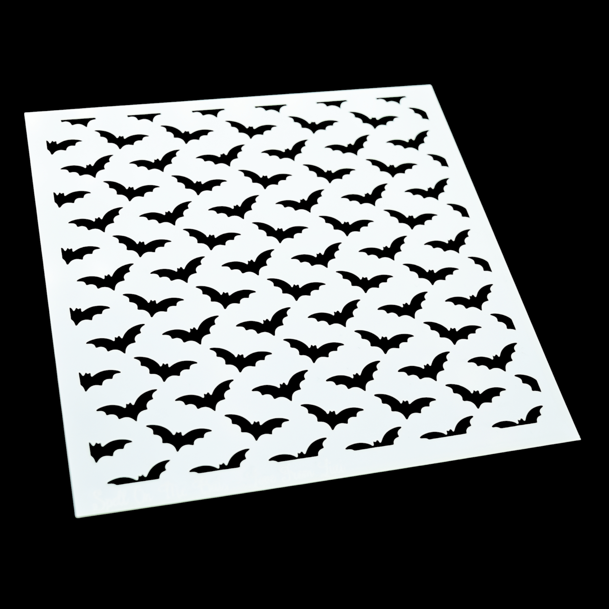 Spell On Me Bats - Stencil